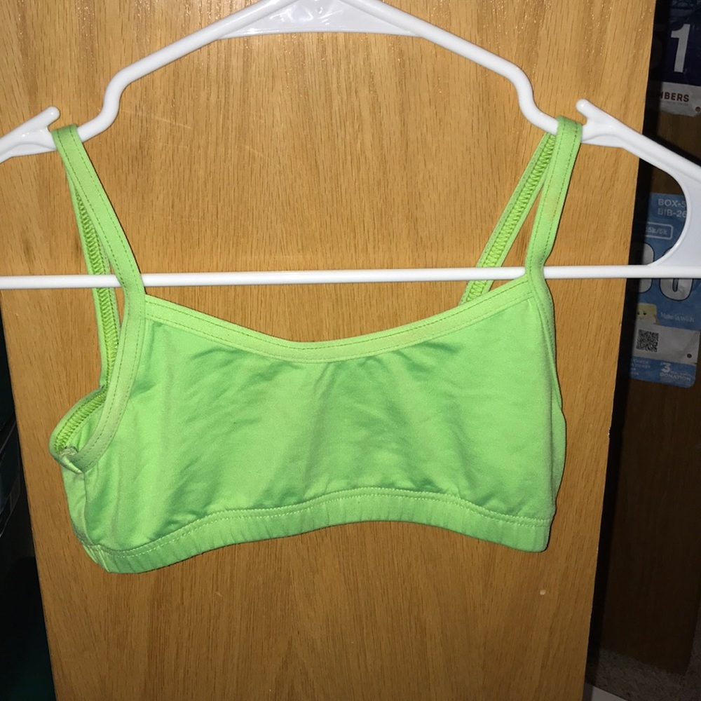 green dance top